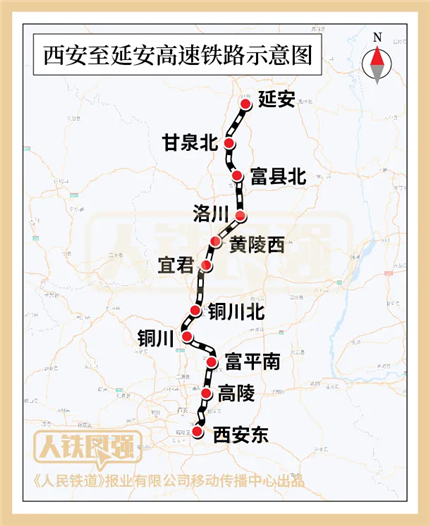 2.5小时→1小时！陕西这条高铁迎来新进展(图1)