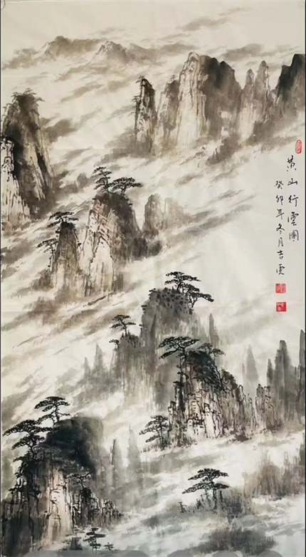 著名国画家程吉虎山水作品鉴赏(图4)