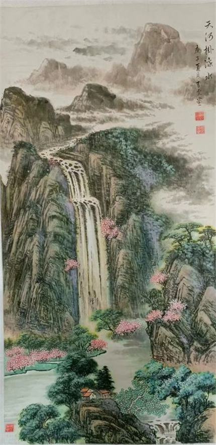 著名国画家程吉虎山水作品鉴赏(图6)