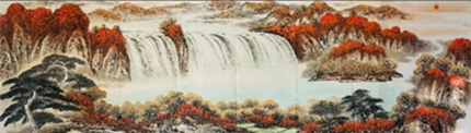 著名国画家程吉虎山水作品鉴赏(图8)